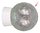 Lampenschirm Kugel aus Glas für E-14/27, Durchmesser 14 cm, GRACE